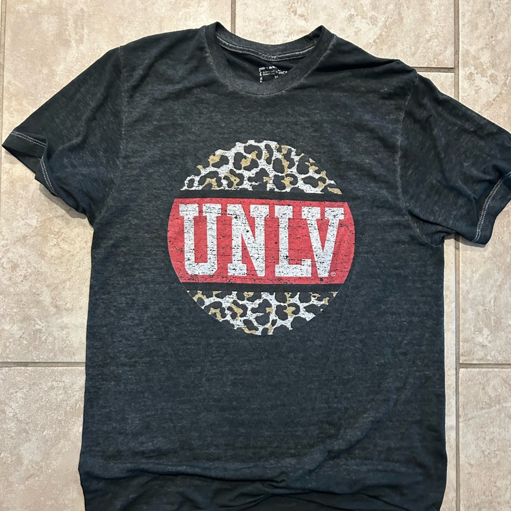 UNLV Gameday couture leopard t shirt Medium